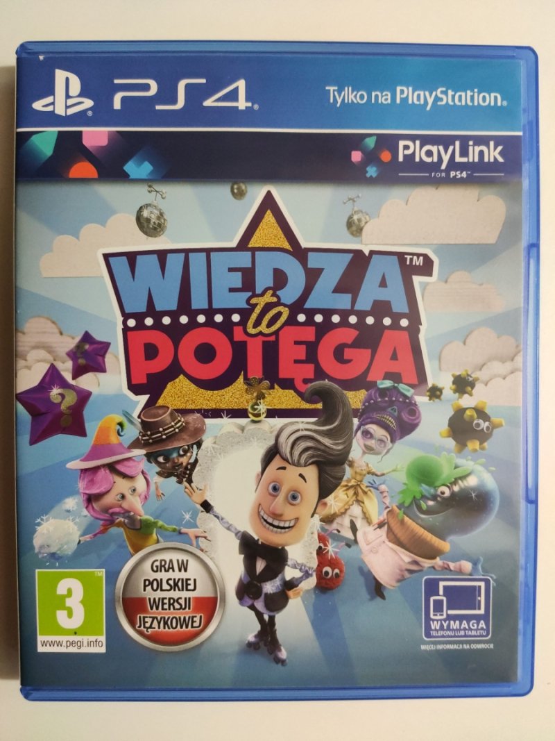 PS4 WIEDZA TO POTĘGA