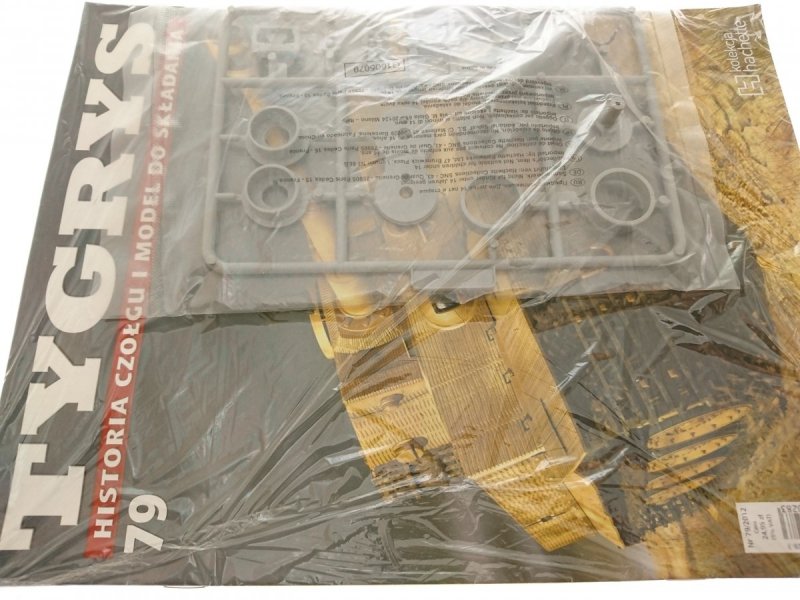 TYGRYS HISTORIA CZOŁGU I MODEL DO SKŁADANIA NR 079