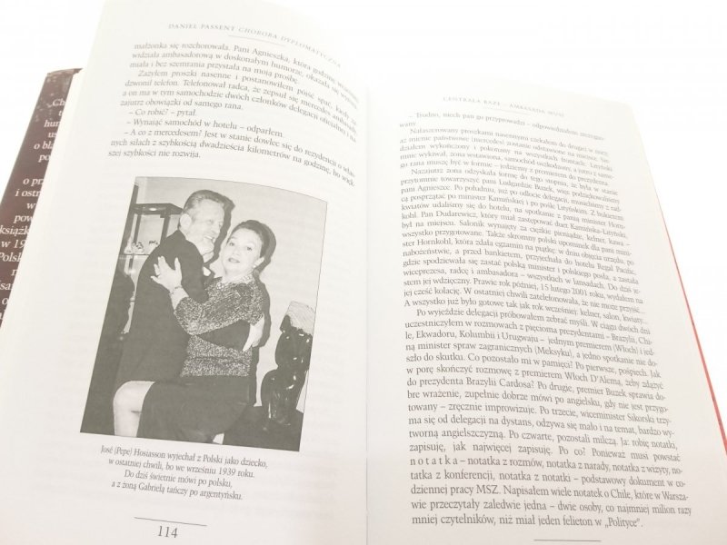 CHOROBA DYPLOMATYCZNA - Daniel Passent 2002