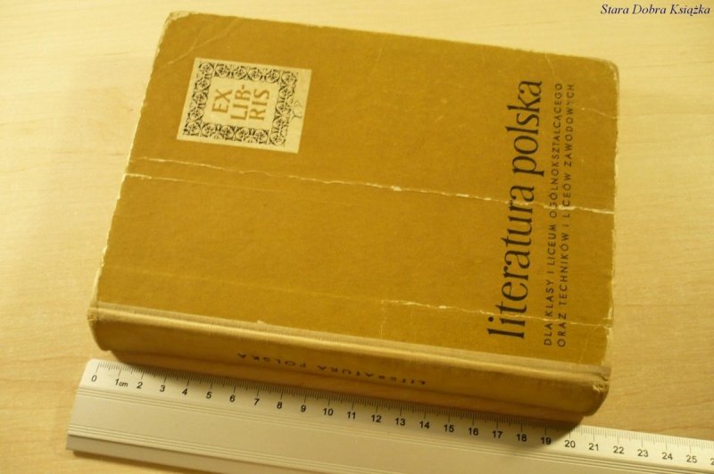 LITERATURA POLSKA (DO ROKU 1830) PODRĘCZNIK (1967)