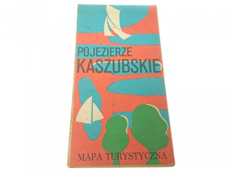 POJEZIERZE KASZUBSKIE. MAPA TURYSTYCZNA (1973)