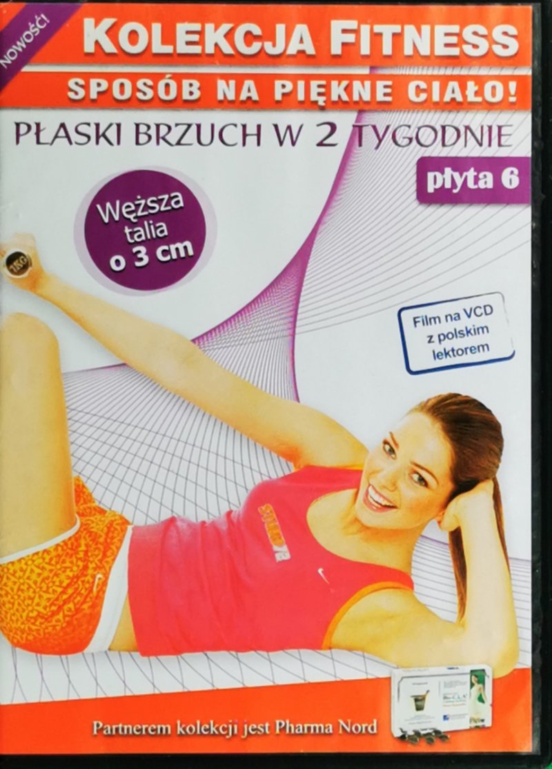 VCD. KOLEKCJA FITNESS. PŁASKI BRZUCH W DWA TYGODNIE