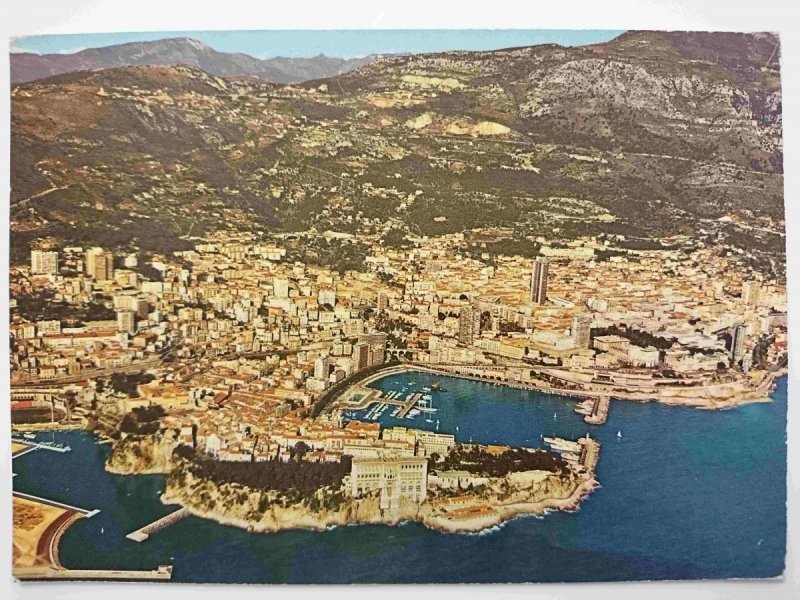 PRINCIPAUTE DE MONACO. VUE AERIENNE