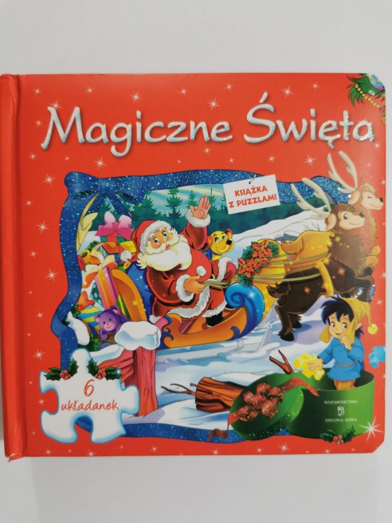 KSIĄŻKA Z PUZZLAMI. MAGICZNE ŚWIĘTA 