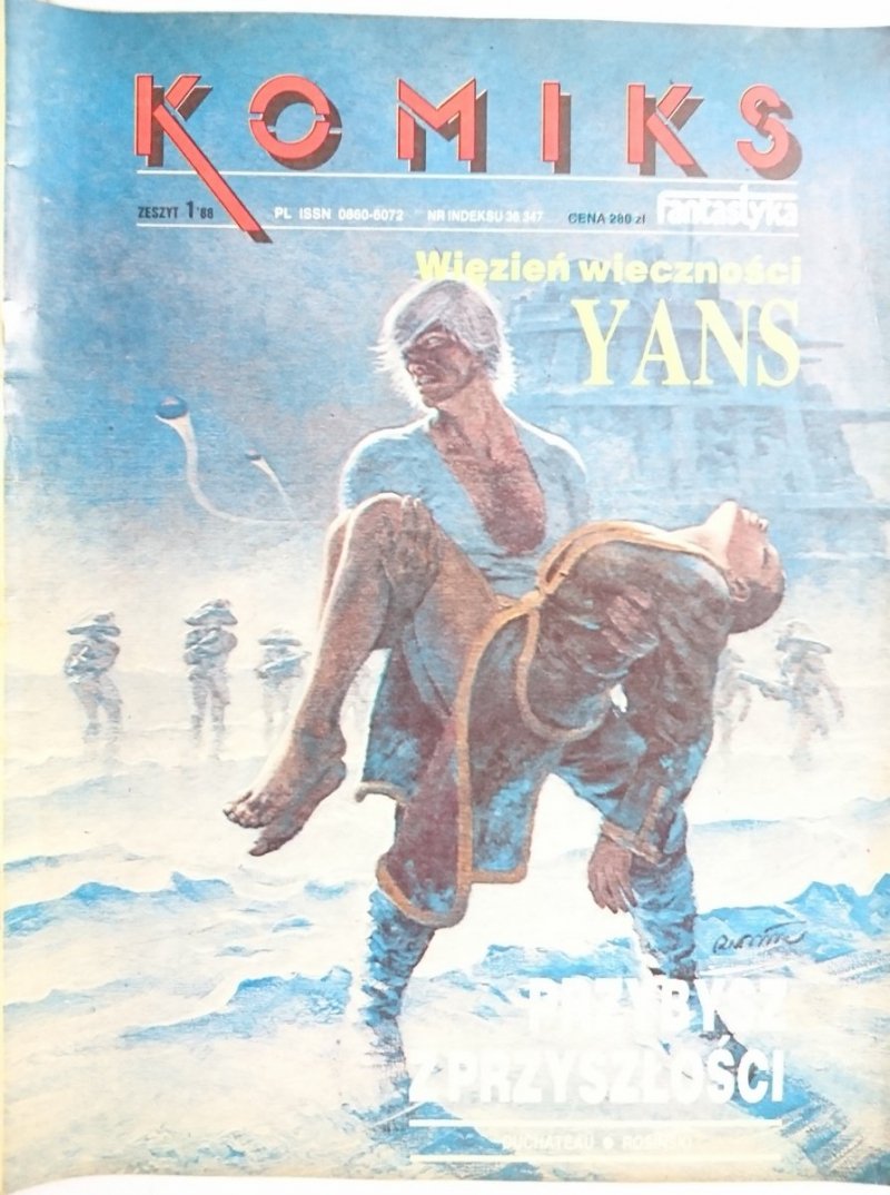 KOMIKS ZESZYT 1'88 WIĘZIEŃ WIECZNOŚCI YANS