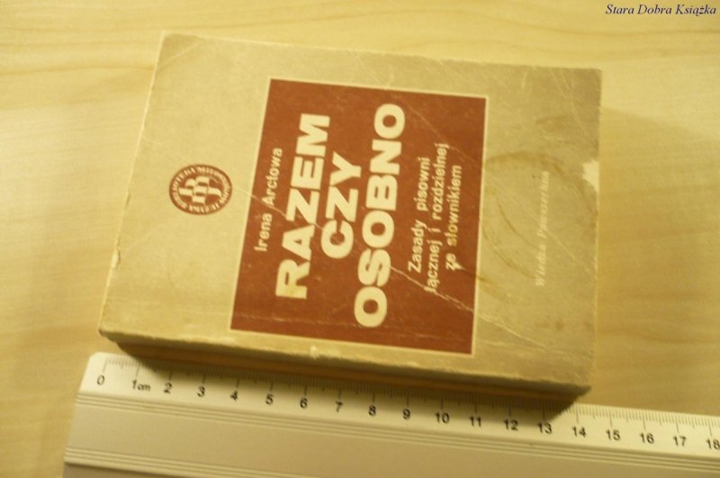 RAZEM CZY OSOBNO - Irena Arctowa (1983)