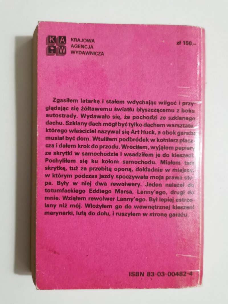 GŁĘBOKI SEN - Raymond Chandler 1985