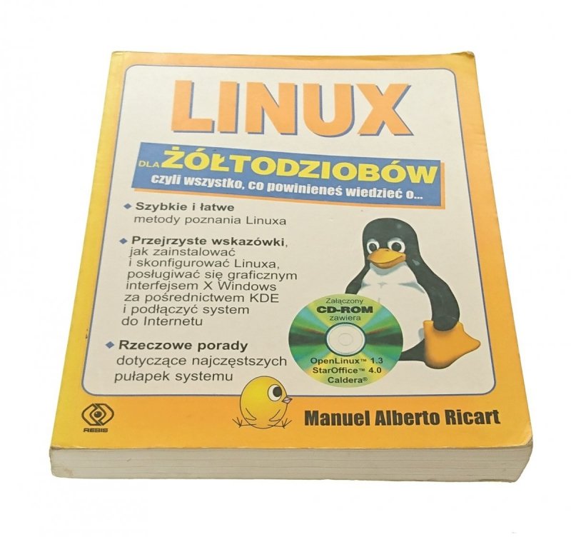 LINUX DLA ŻÓŁTODZIOBÓW Manuel Alberto Ricart 2000