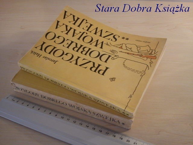 PRZYGODY DOBREGO WOJAKA SZWEJKA. KOMPLET 2 TOMÓW
