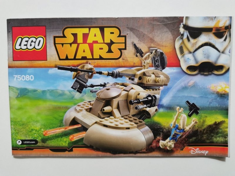 LEGO STAR WARS. INSTRUKCJA OBSŁUGI DO ZESTAWU NR 750802015