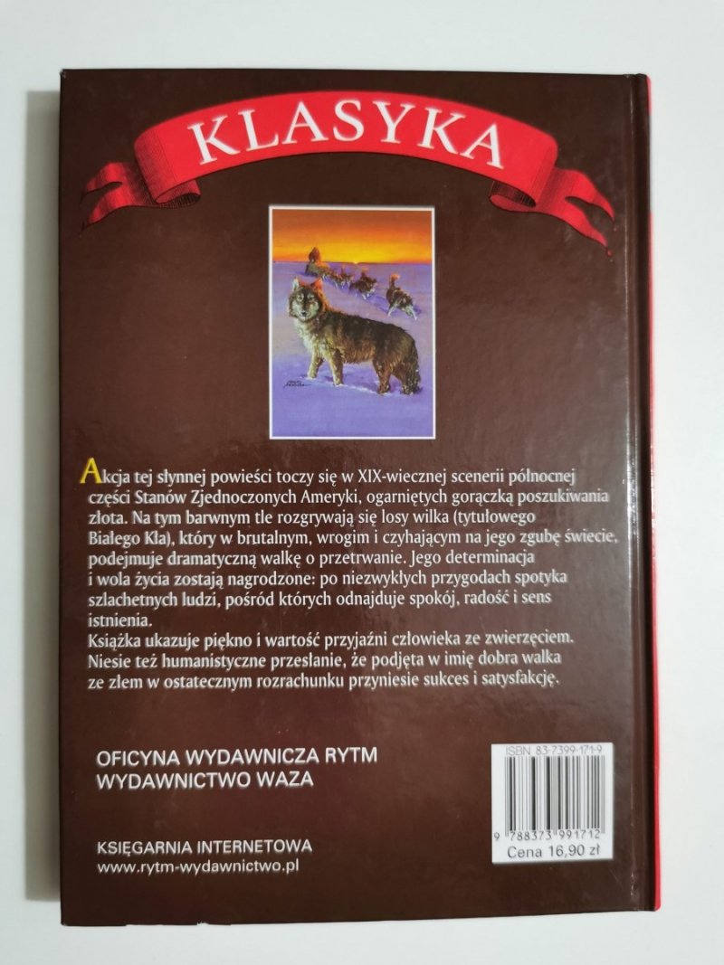 BIAŁY KIEŁ - Jack London 