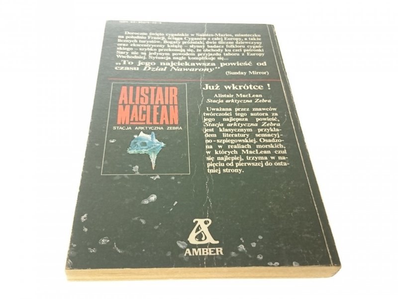 TABOR DO VACCARES - Alistair MacLean 1989