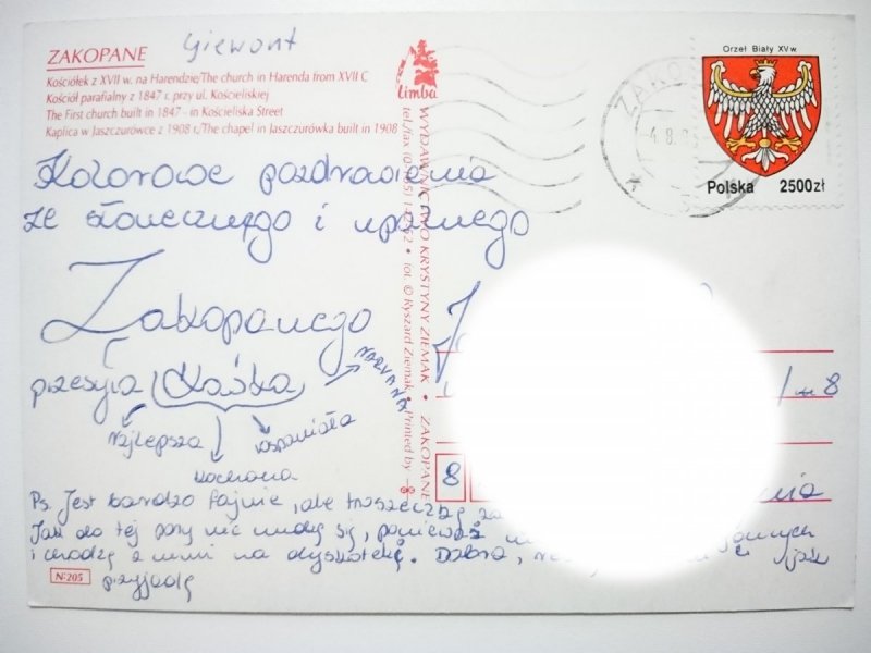 ZAKOPANE. KOŚCIÓŁ Z XVII w. I INNE FOT. R. ZIEMAK
