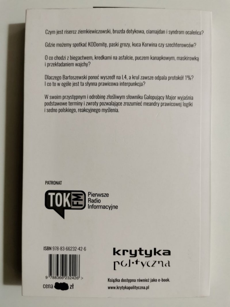 PANCERNA BRZOZA. SŁOWNIK PRAWICOWEJ POLSZCZYZNY 