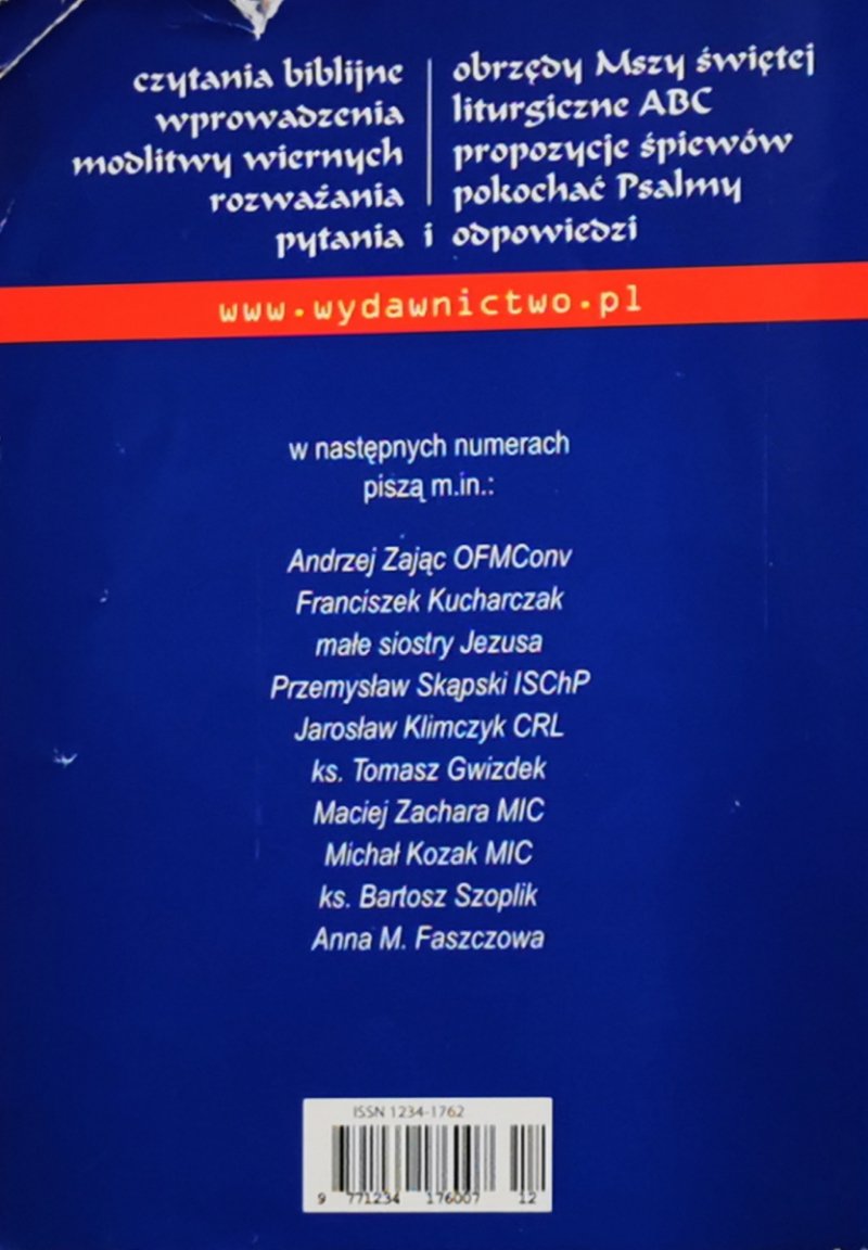 OREMUS. TEKSTY LITURGII MSZY ŚWIĘTEJ GRUDZIEŃ 2020