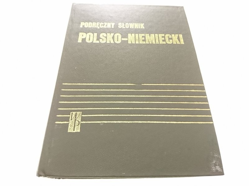 PODRĘCZNY SŁOWNIK POLSKO-NIEMIECKI - Bzdęga 1977
