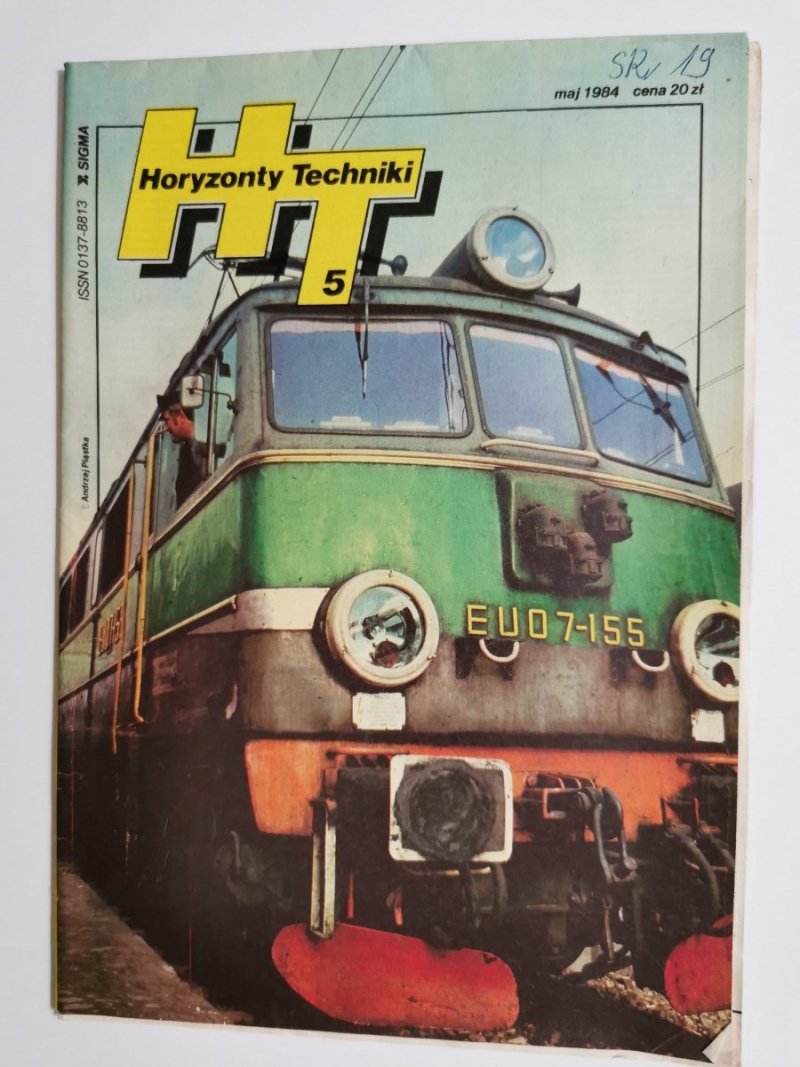 HORYZONTY TECHNIKI NR 5 MAJ 1984