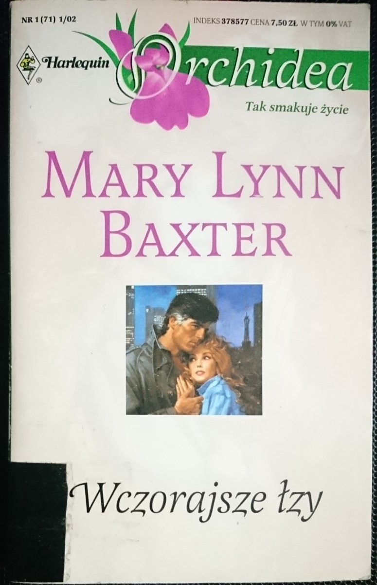 WCZORAJSZE ŁZY - Mary Lynn Baxter 2002