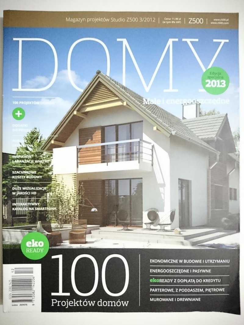 DOMY. MAGAZYN PROJEKTÓW STUDIO Z500 3-2012