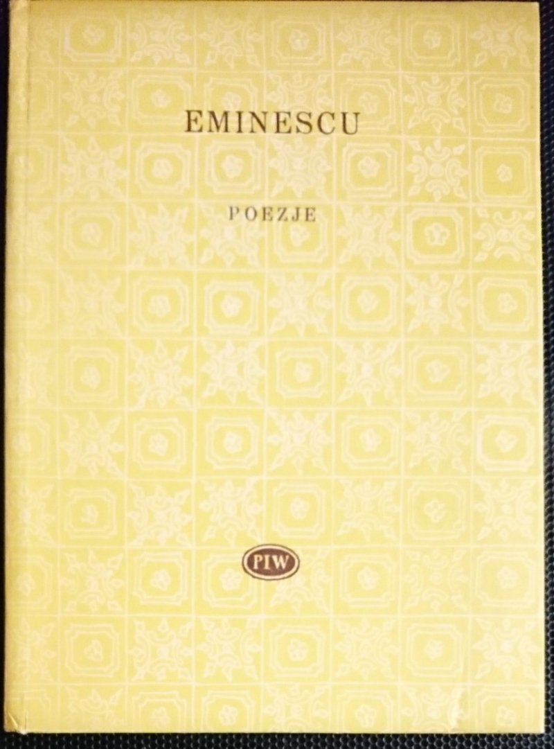 POEZJE - Mihail Eminescu 1960