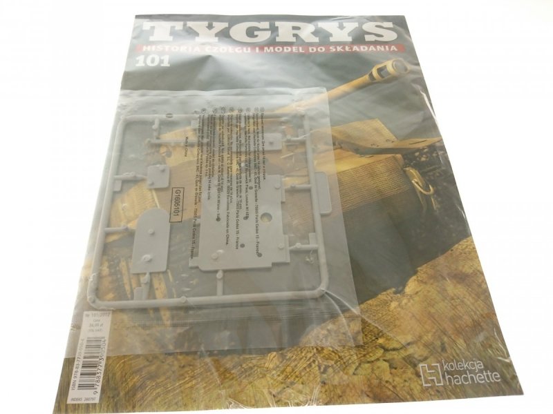 TYGRYS HISTORIA CZOŁGU I MODEL DO SKŁADANIA NR 101