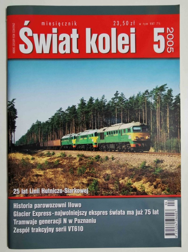 Miesięcznik. Świat kolei 05/2005