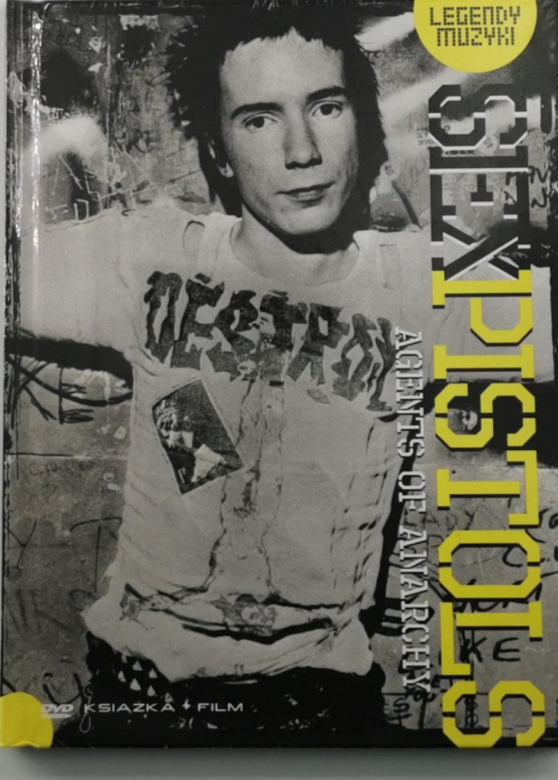DVD. LEGENDY MUZYKI. SEXPISTOLS AGENTS OF ANARCHY