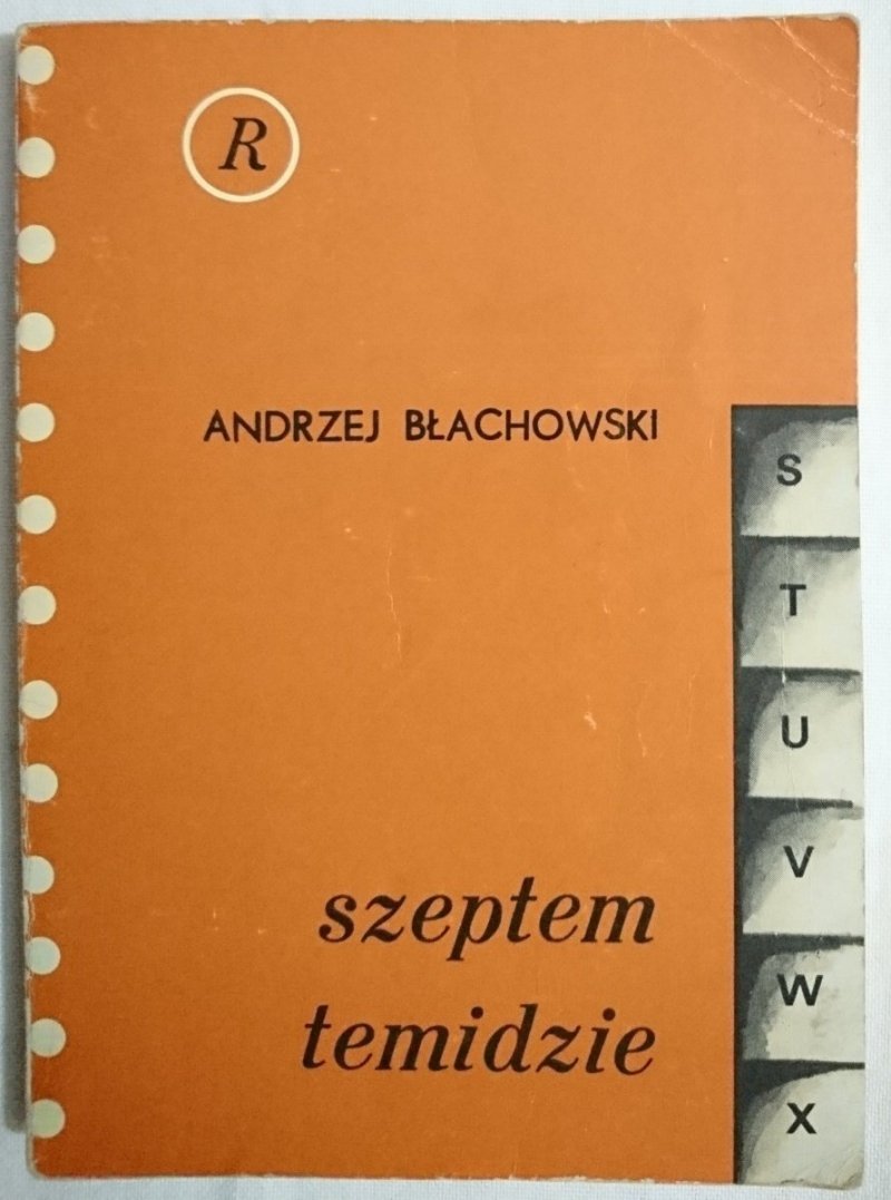 SZEPTEM TEMIDZIE - Andrzej Błachowski 1980