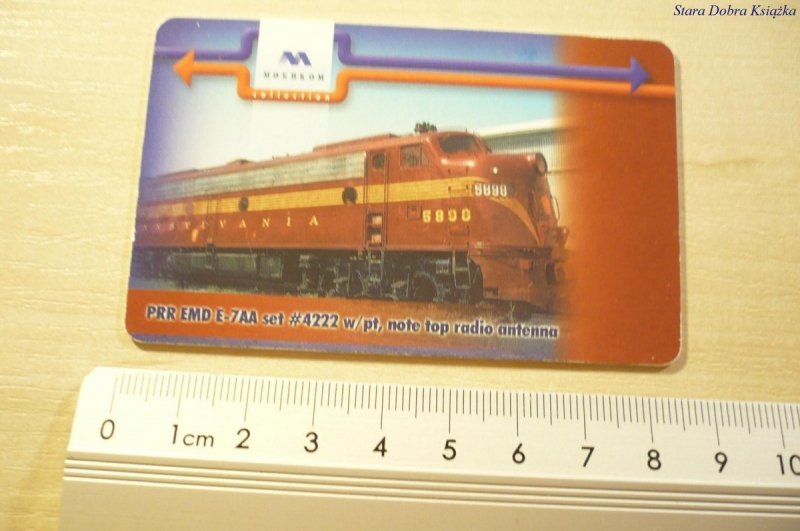 PRR EMD E-7AA SET #4222 W/PT, NOTE TOP RADIO