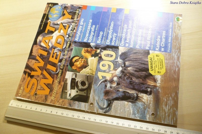 ŚWIAT WIEDZY NR 190 TYGODNIK 2000