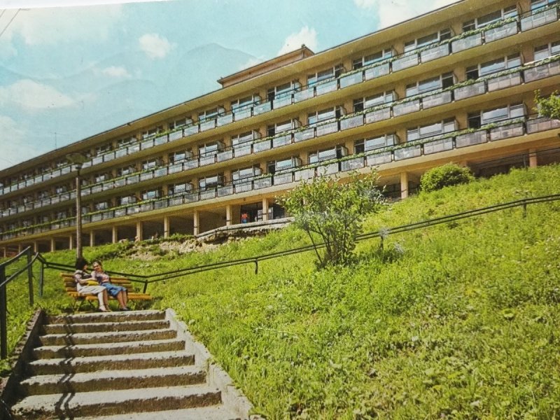 IWONICZ ZDRÓJ. SANATORIUM ZWIĄZKU FOT. KRASSOWSKI