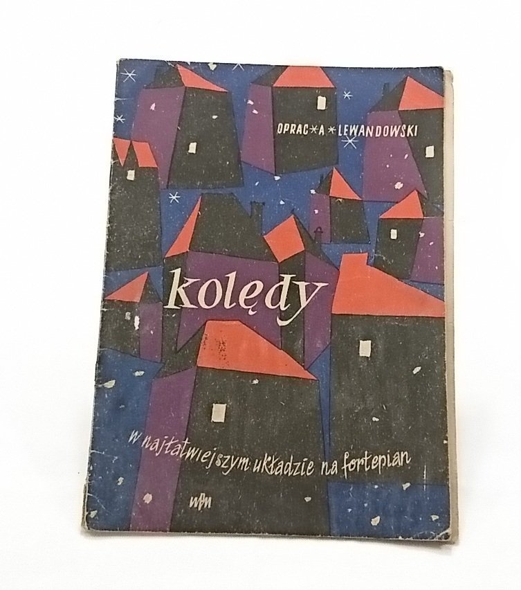 KOLĘDY W NAJŁATWIEJSZYM UKŁADZIE NA FORTEPIAN 1956