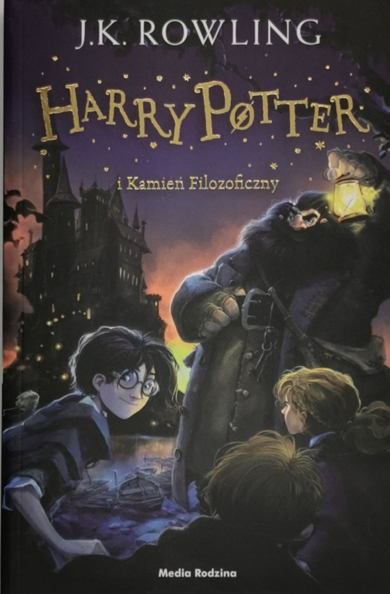 HARRY POTTER I KAMIEŃ FILOZOFICZNY - J. K. Rowling