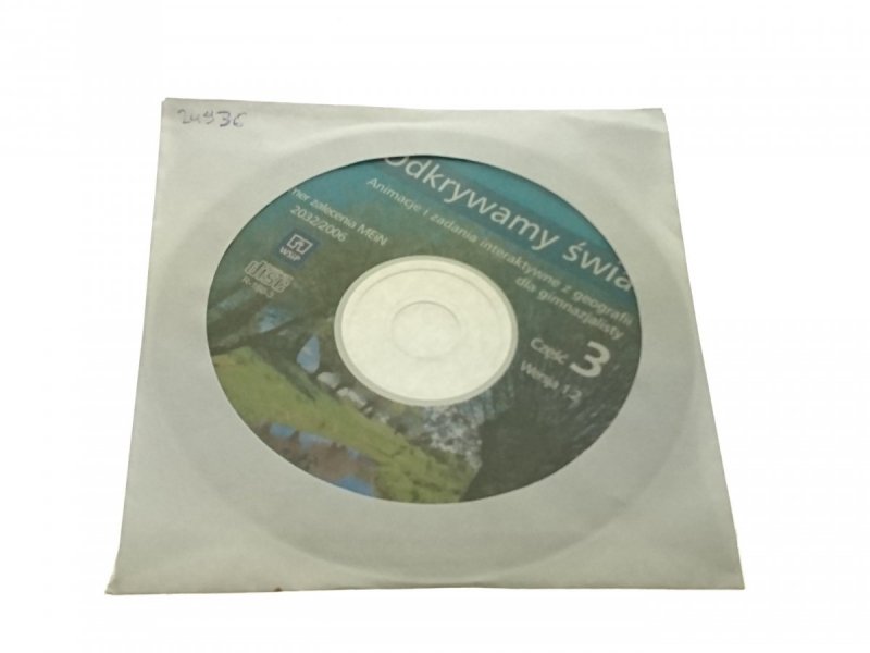 ODKRYWAMY ŚWIAT. ANIMACJE CZĘŚĆ 3 CD (2006-2008)