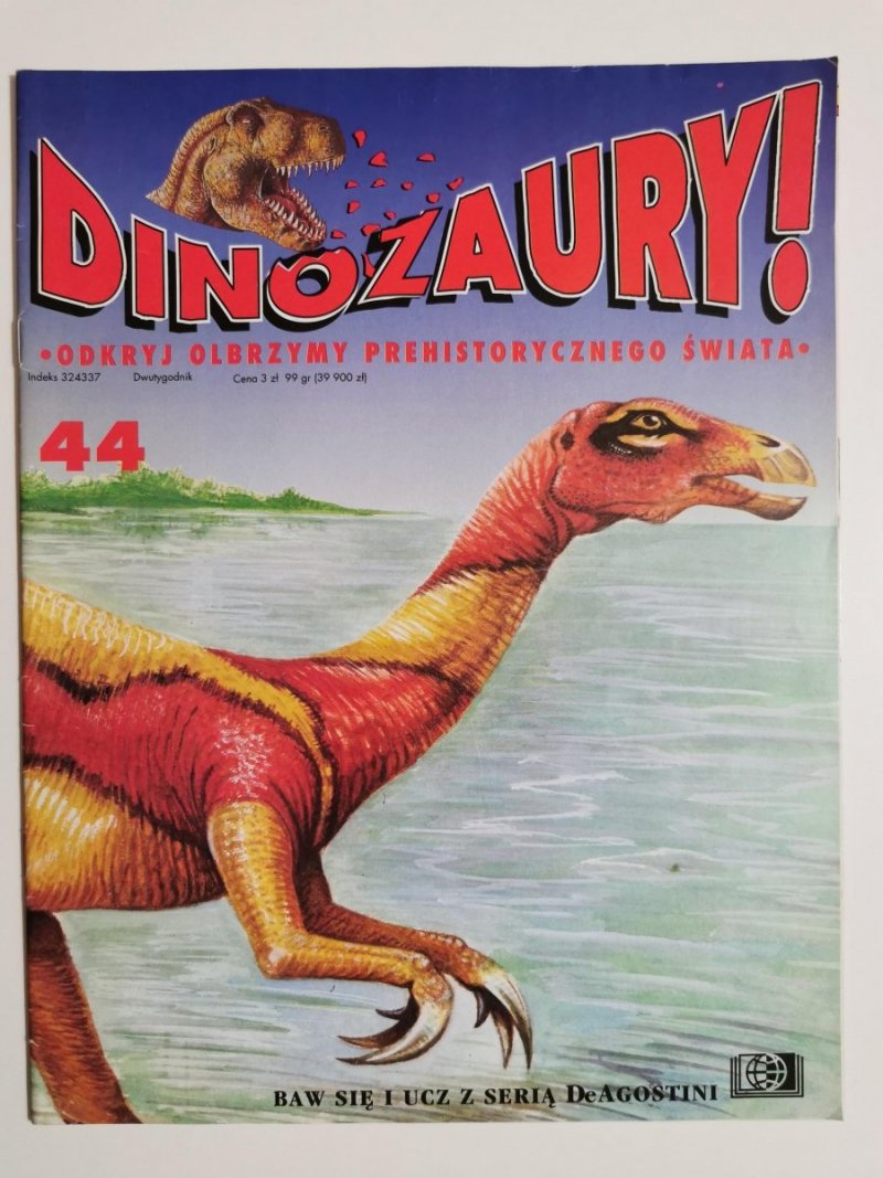DINOZAURY! ODKRYJ OLBRZYMY PREHISTORYCZNEGO ŚWIATA NR 44 