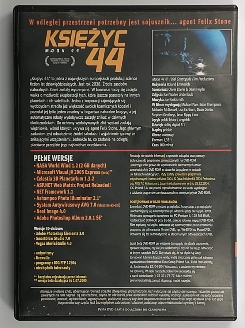 DVD. KSIĘŻYC 44