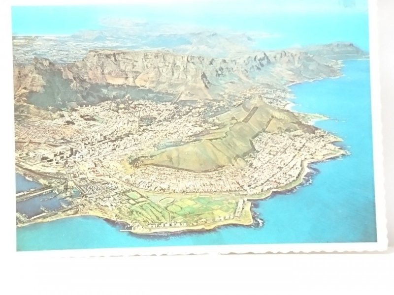 CAPE TOWN. AERIAL VIEW FROM 2500 m