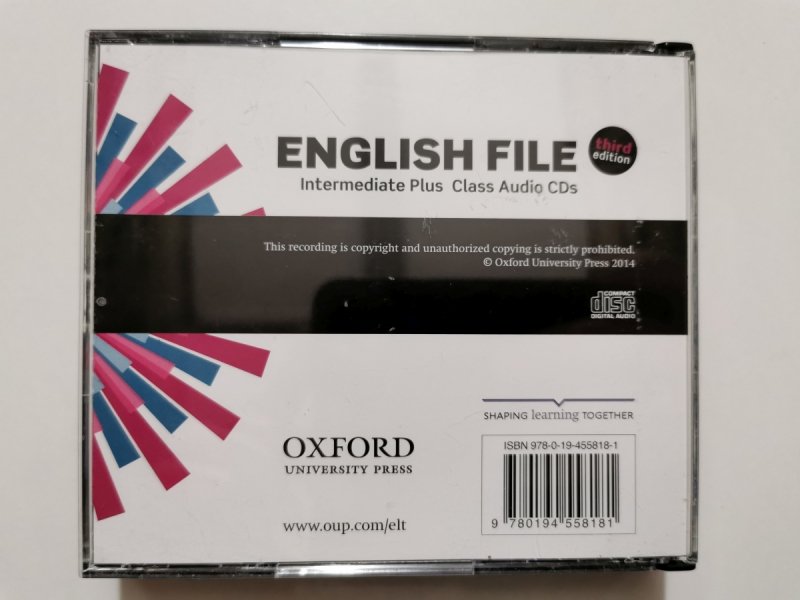 CD. ENGLISH FILE OXFORD THIRD EDITION INTERMEDIATE PLUS