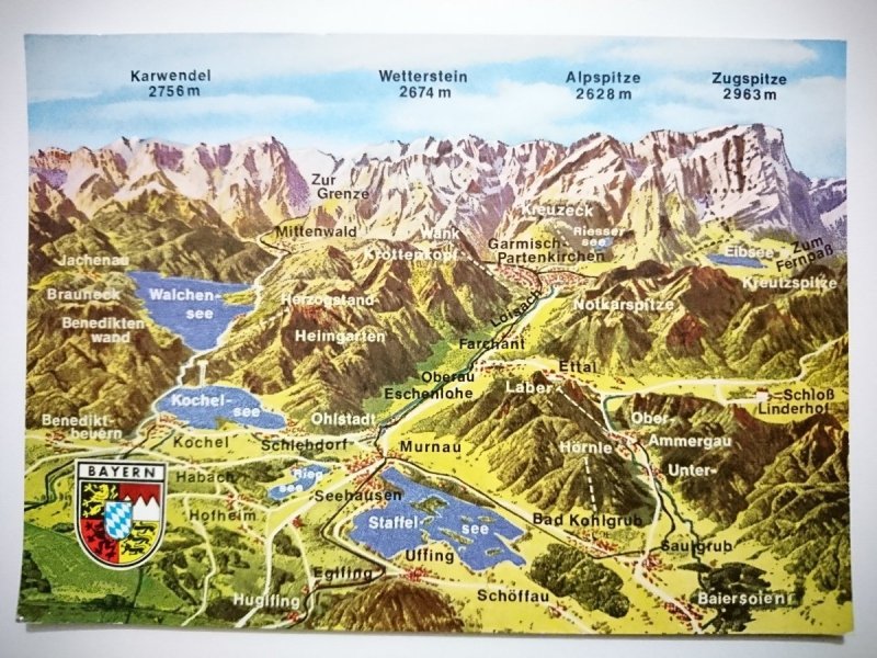 PANORAMA. BAYERISCHES OBERLAND - WEST MIT LOISACH UND AMMERTAL