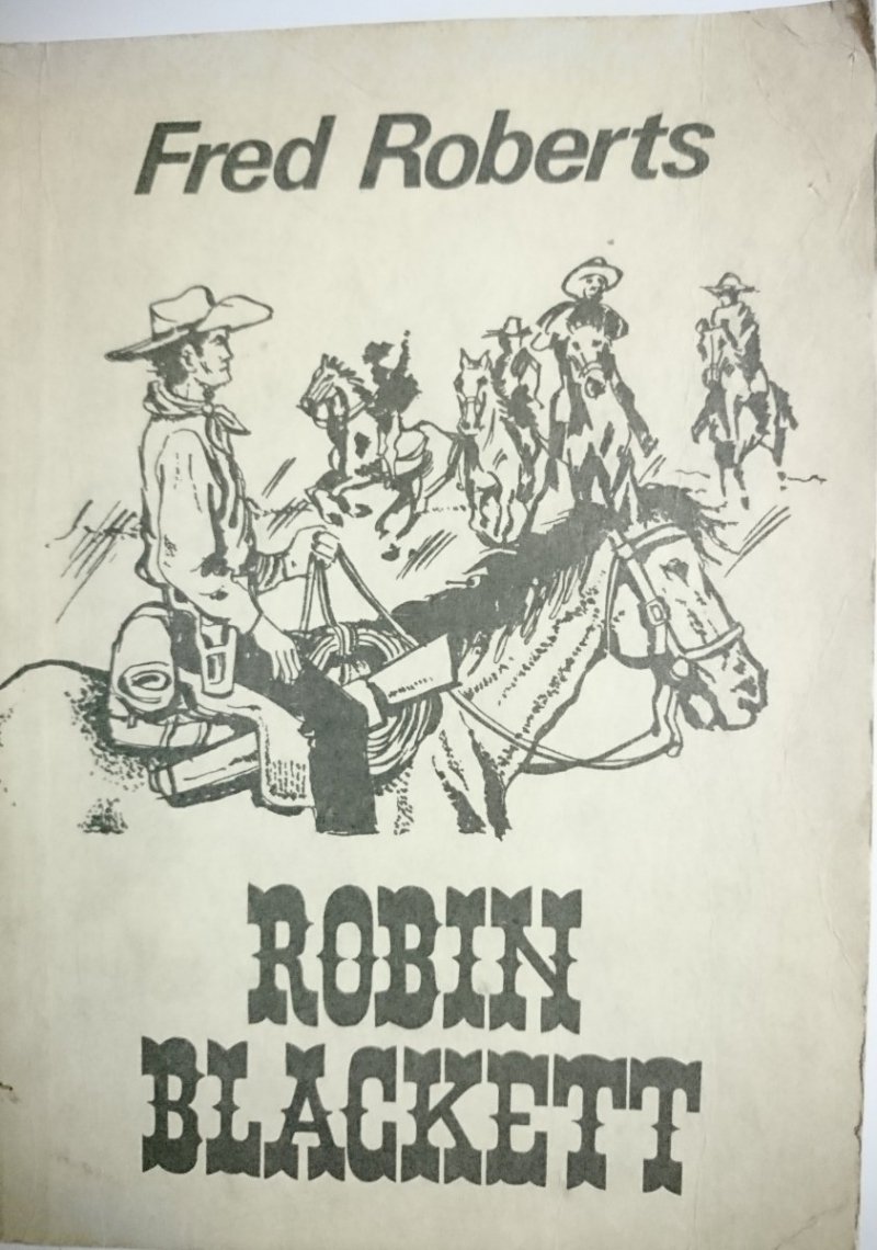 ROBIN BLACKETT - Fred Roberts 1989