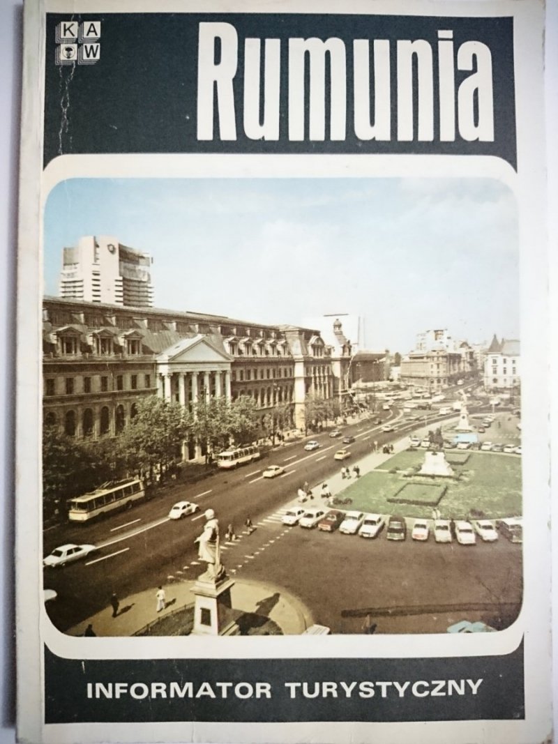 RUMUNIA. INFORMATOR TURYSTYCZNY - Mikołajska 1976