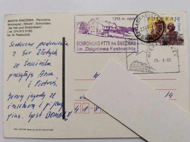 MASYW ŚNIEŻNIKA – PANORAMA. WODOSPAD WILCZKI SCHRONISKO NA HALI POD ŚNIEŻNIKIEM FOT. PAWLUCZUK