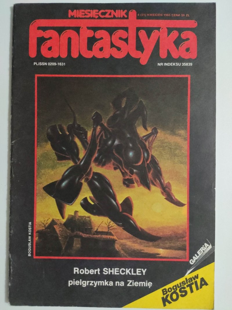MIESIĘCZNIK FANTASTYKA NR 4 (31) KWIECIEŃ 1985