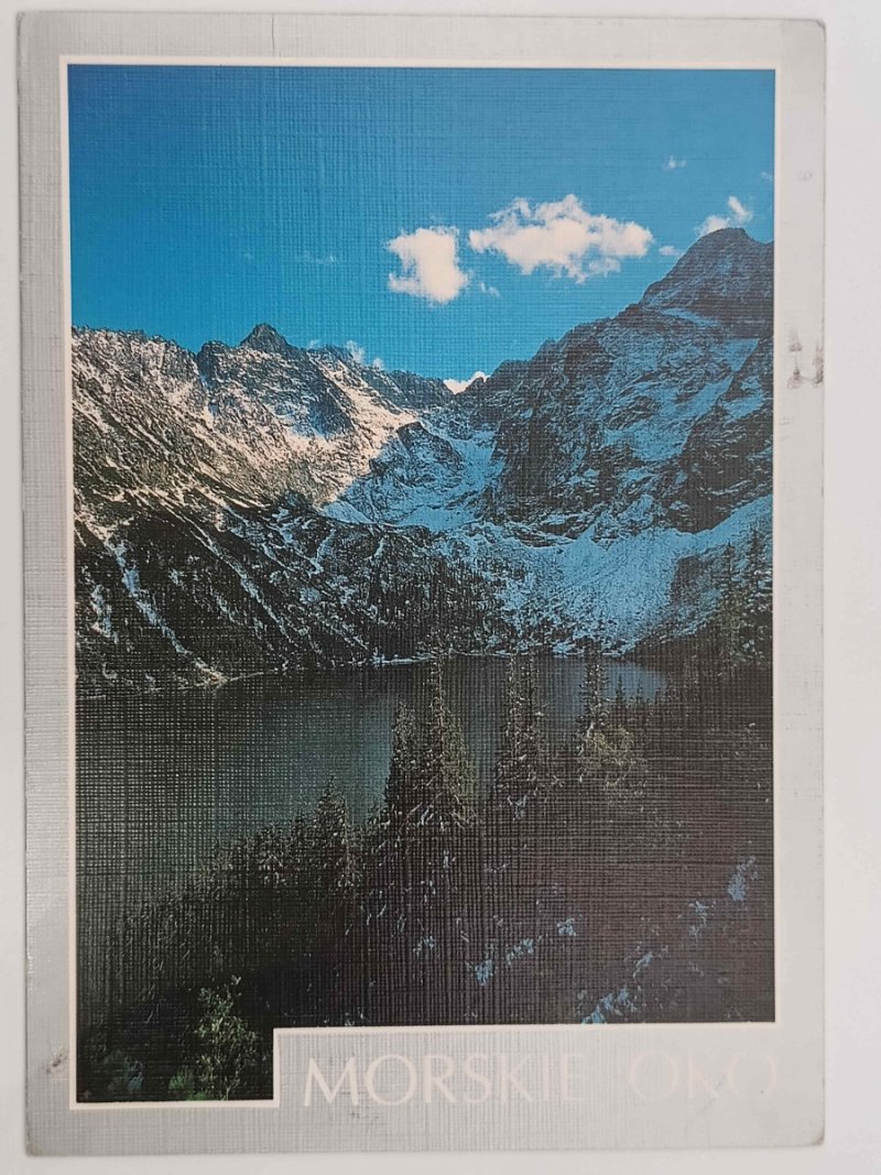 ZAKOPANE TATRY MORSKIE OKO