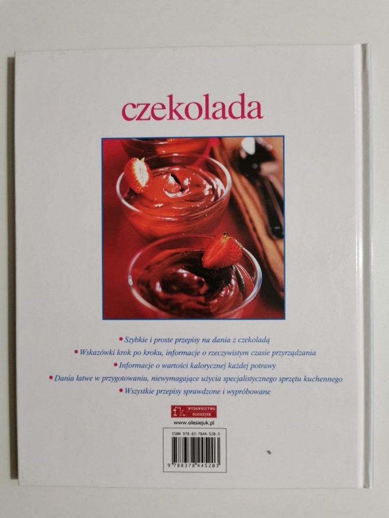 SZYBKO I SMACZNIE. CZEKOLADA 2012