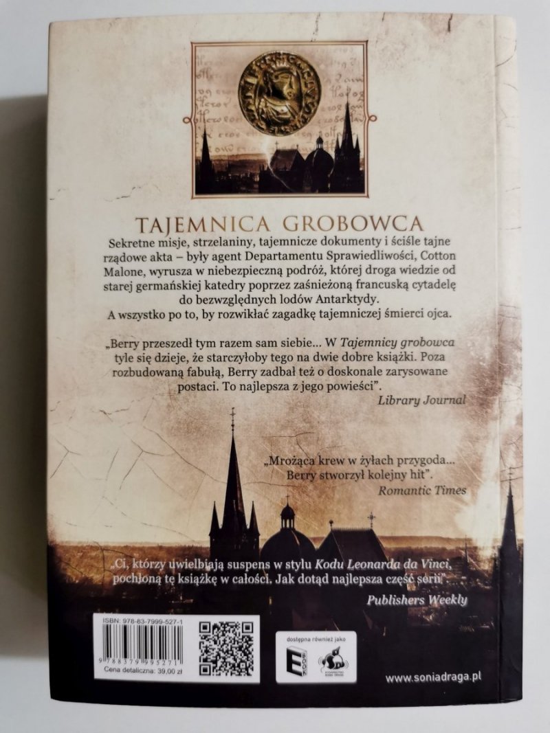 TAJEMNICA GROBOWCA - Steve Berry 