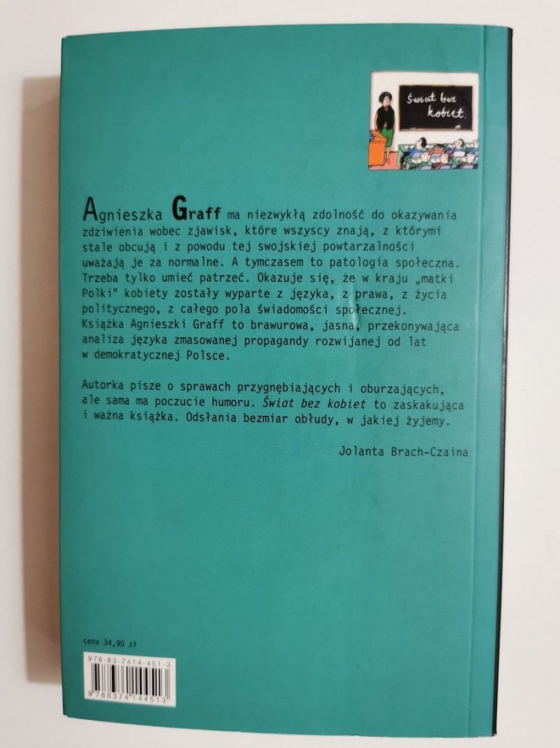 ŚWIAT BEZ KOBIET - Agnieszka Graff 2008