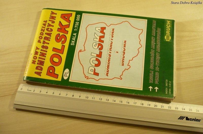 NOWY PODZIAŁ ADMINISTRACYJNY POLSKA (1998)