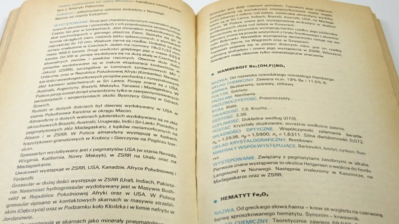 VADEMECUM ZBIERACZA KAMIENI SZLACHETNYCH... 1984