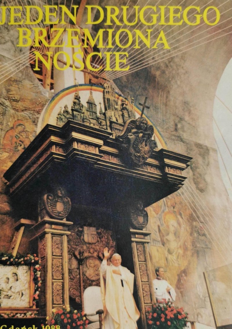JEDEN DRUGIEGO BRZEMIONA NOŚCIE - Andrzej Drzycimski